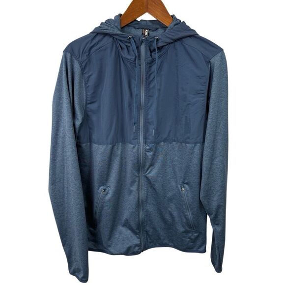 Kirkland Men’s Jacket sz M Windbreaker Hooded NWOT #G359 - Picture 1 of 8